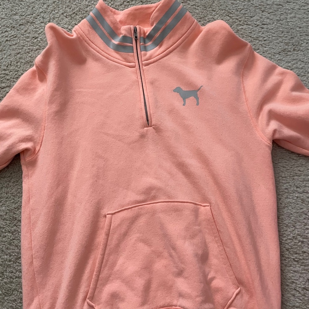 PINK quarterzip